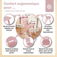 Kinderstuhl dreamy rose - FR Infographic
