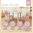 Kinderstuhl dreamy rose - FR Infographic