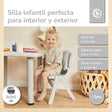 Kinderstuhl silver - ES Infographic