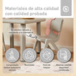 Kinderstuhl silver - ES Infographic