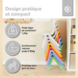 Kinderstuhl silver - FR Infographic