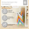 Kinderstuhl silver - FR Infographic