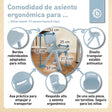 Kinderstuhl hazy blue - ES Infographic