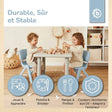 Kinderstuhl hazy blue - FR Infographic