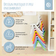 Kinderstuhl hazy blue - FR Infographic