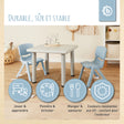 Kinderstuhl hazy blue - FR Infographic
