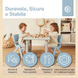 Kinderstuhl hazy blue - IT Infographic