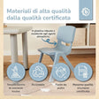 Kinderstuhl hazy blue - IT Infographic