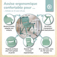 Kinderstuhl mint - FR Infographic