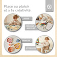 Kindertisch silver - FR Infographic