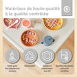 Kindertisch silver - FR Infographic