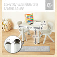 Kindertisch silver - FR Infographic