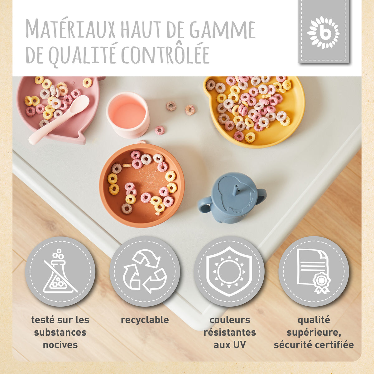 Kindertisch silver - FR Infographic