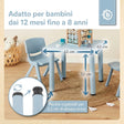 Kindertisch hazy blue - IT Infographic