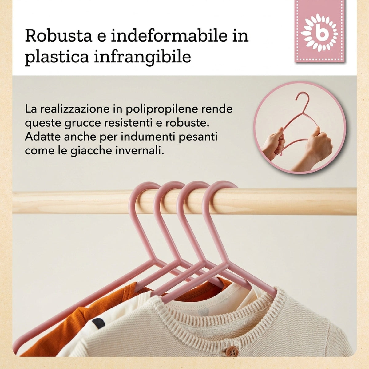 Kleiderbügel 32er Set dreamy rose - IT Infographic