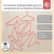 Kleiderbügel 8er Set berry - FR Infographic