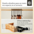 Kleiderbügel 8er Set black - ES Infographic