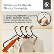 Kleiderbügel 8er Set black - ES Infographic