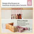 Kleiderbügel 8er Set dreamy rose - FR Infographic