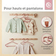 Kleiderbügel 8er Set dreamy rose - FR Infographic