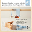 Kleiderbügel 8er Set hazy blue - FR Infographic