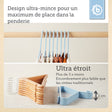 Kleiderbügel 8er Set hazy blue - FR Infographic