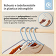 Kleiderbügel 8er Set hazy blue - IT Infographic