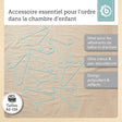 Kleiderbügel 8er Set light teal - FR Infographic