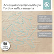 Kleiderbügel 8er Set light teal - IT Infographic