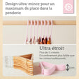 Kleiderbügel 8er Set rose - FR Infographic