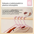 Kleiderbügel 8er Set rose - IT Infographic