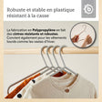 Kleiderbügel 8er Set silver - FR Infographic