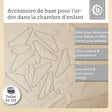 Kleiderbügel 8er Set silver - FR Infographic