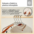 Kleiderbügel 8er Set silver - IT Infographic