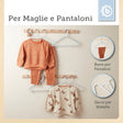 Kleiderbügel 8er Set misty blue - IT Infographic