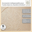 Kleiderbügel 8er Set white - FR Infographic