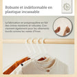 Kleiderbügel 8er Set white - FR Infographic