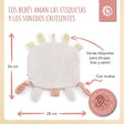 Knistertuch Reh Ella - ES Infographic