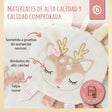Knistertuch Reh Ella - ES Infographic