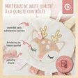 Knistertuch Reh Ella - FR Infographic