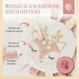 Knistertuch Reh Ella - IT Infographic