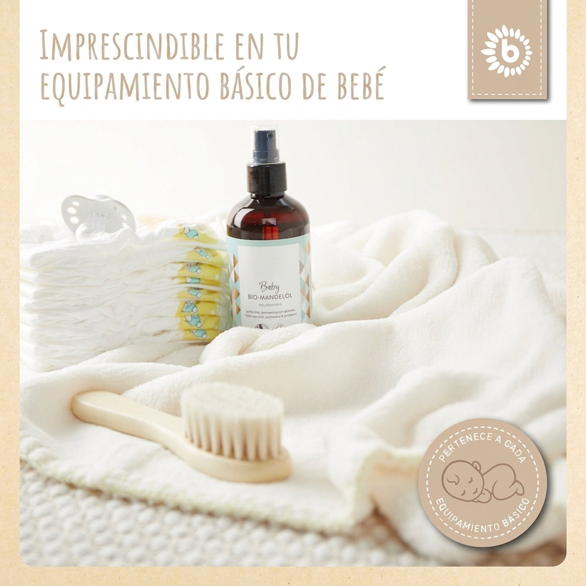 Kuscheldecke Fleece beige - ES Infographic