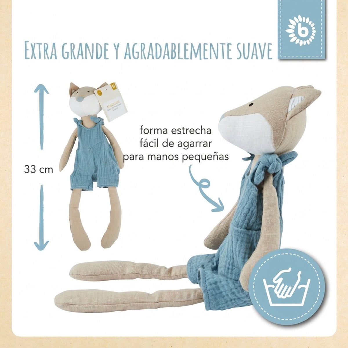 Kuscheltier Fuchs - ES Infographic