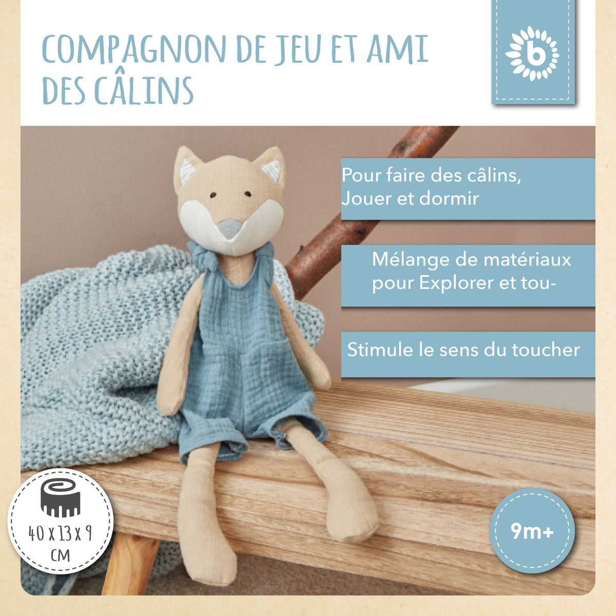 Kuscheltier Fuchs - FR Infographic