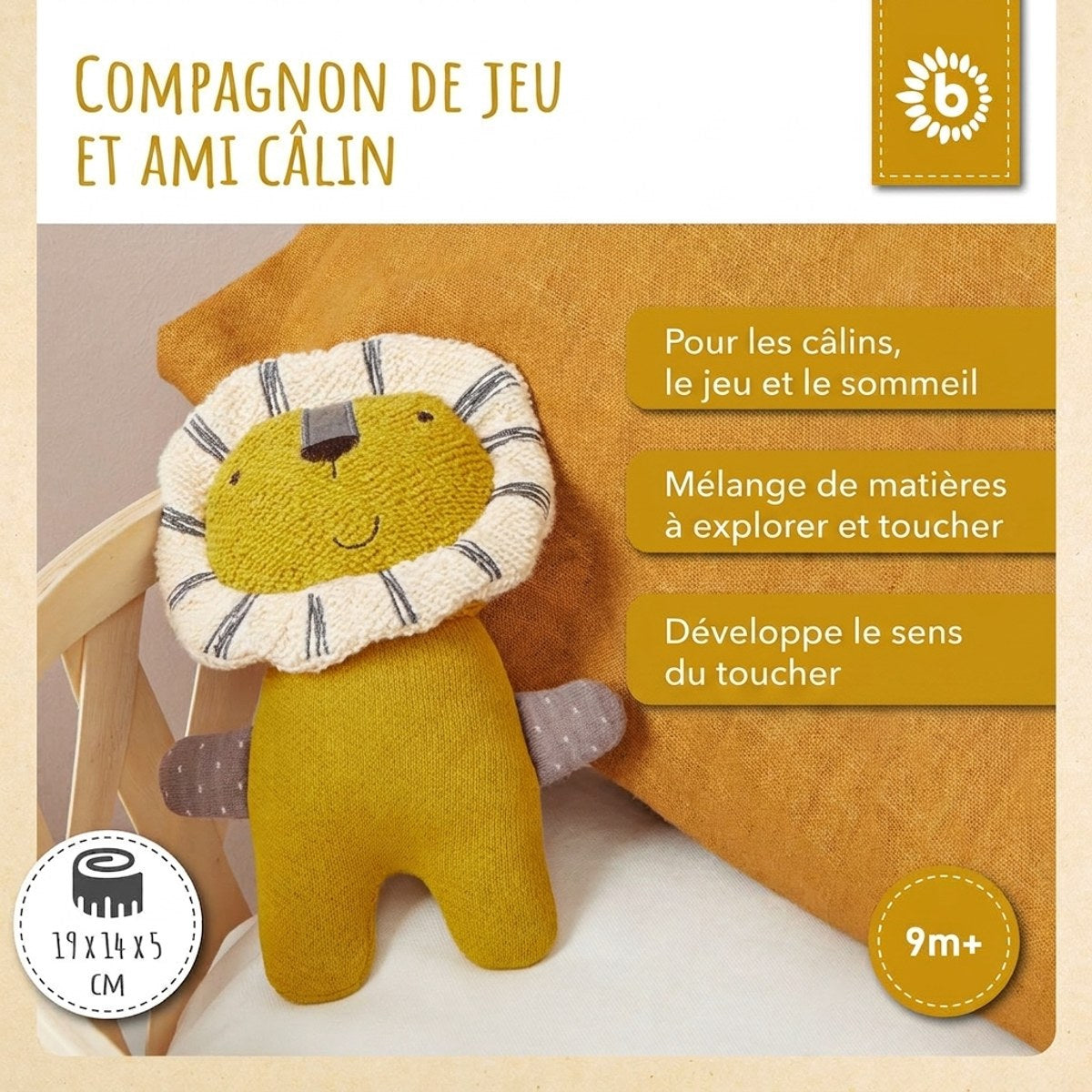 Kuscheltier Löwe - FR Infographic