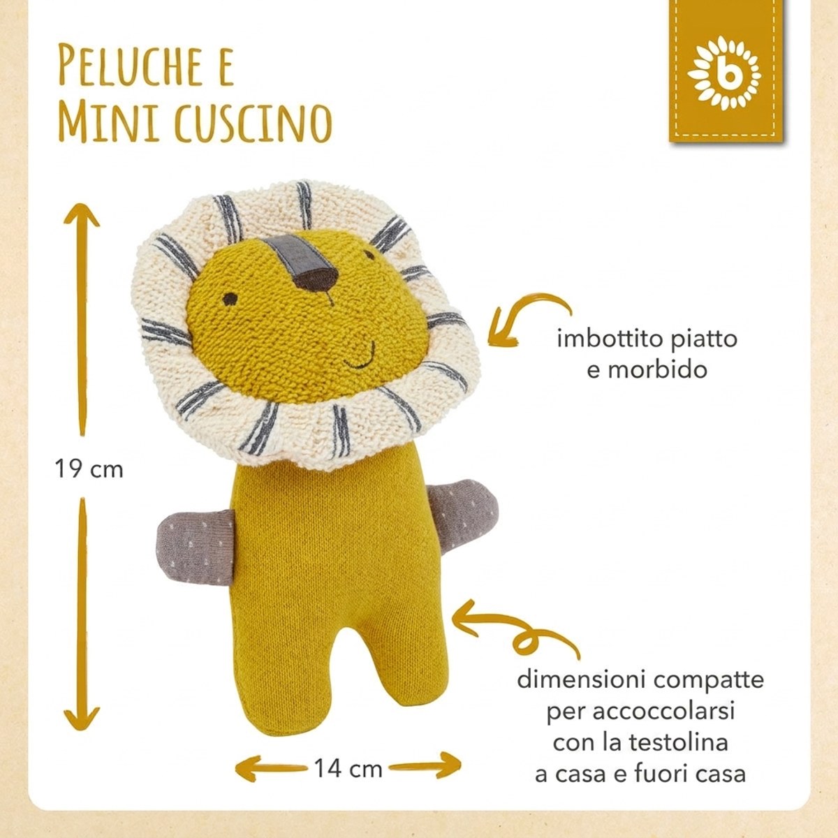 Kuscheltier Löwe - IT Infographic