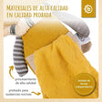 Kuscheltier Löwe mit Schmusetuch - ES Infographic