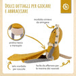 Kuscheltier Löwe mit Schmusetuch - IT Infographic