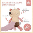 Kuscheltier Maus mit Schmusetuch - ES Infographic