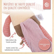 Kuscheltier Maus mit Schmusetuch - FR Infographic